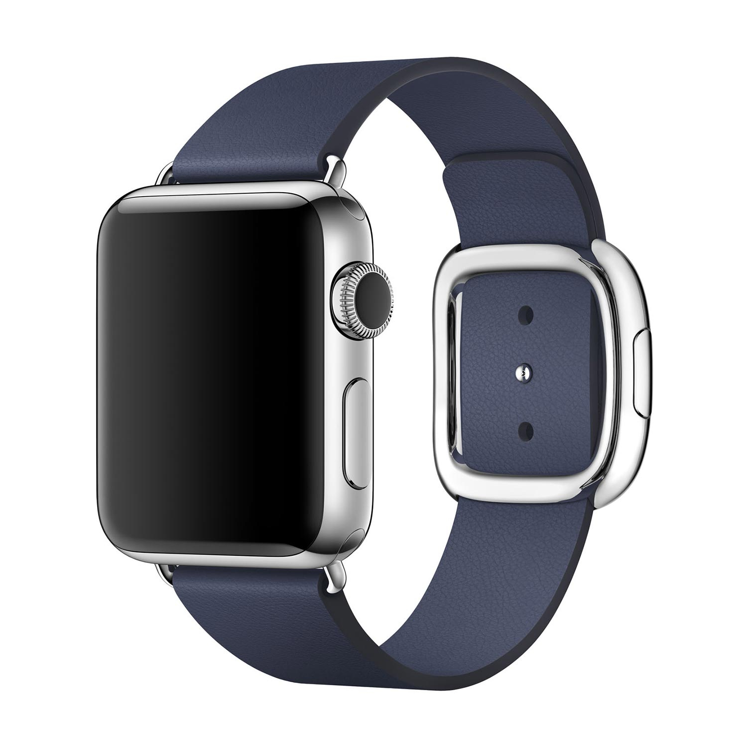 Apple - Bracelet Boucle moderne Apple Watch 38mm / 40mm / 41mm - Large - Bleu nuit