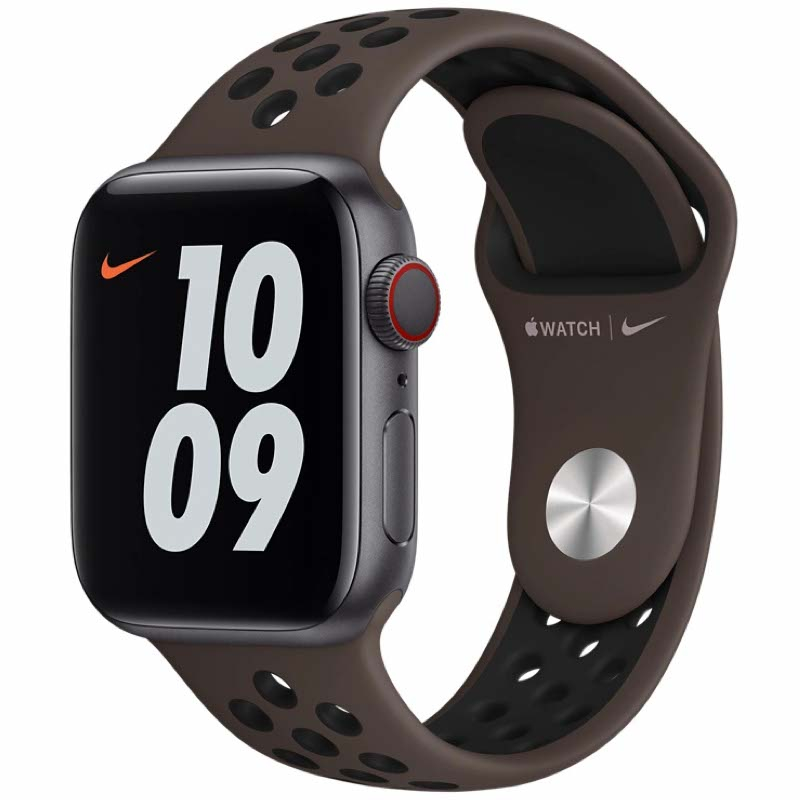 Apple Watch Nike Sport band - 40mm - Ironstone/Zwart - voor Apple Watch SE/1/2/3/4/5/6