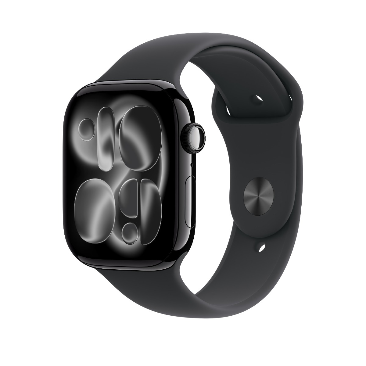 Apple origineel Sport Band Apple Watch 44mm / 45mm / 46mm / 49mm Zwart M/L - MXM43ZM/A
