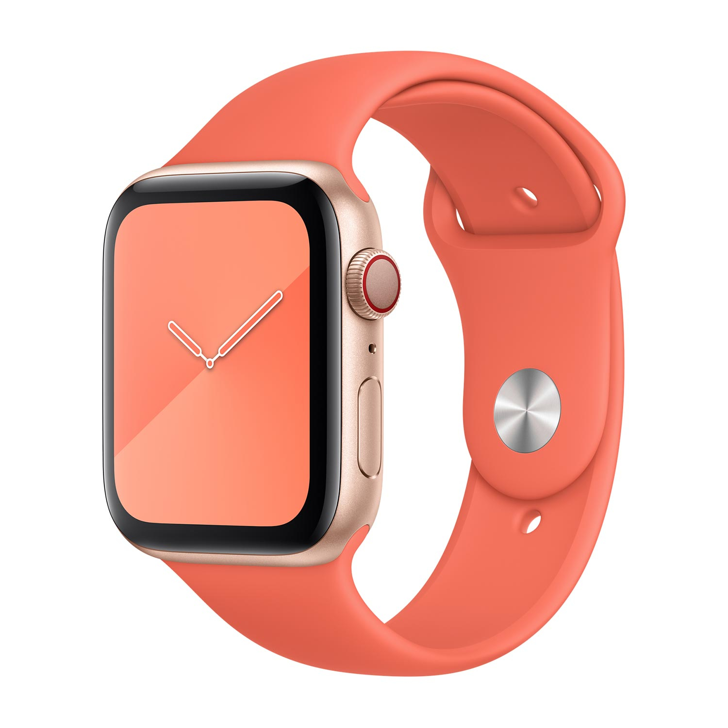 Apple - Bracelet Apple Watch 42mm / 44mm / 45mm / 49mm - Bracelet Sport - Clementine