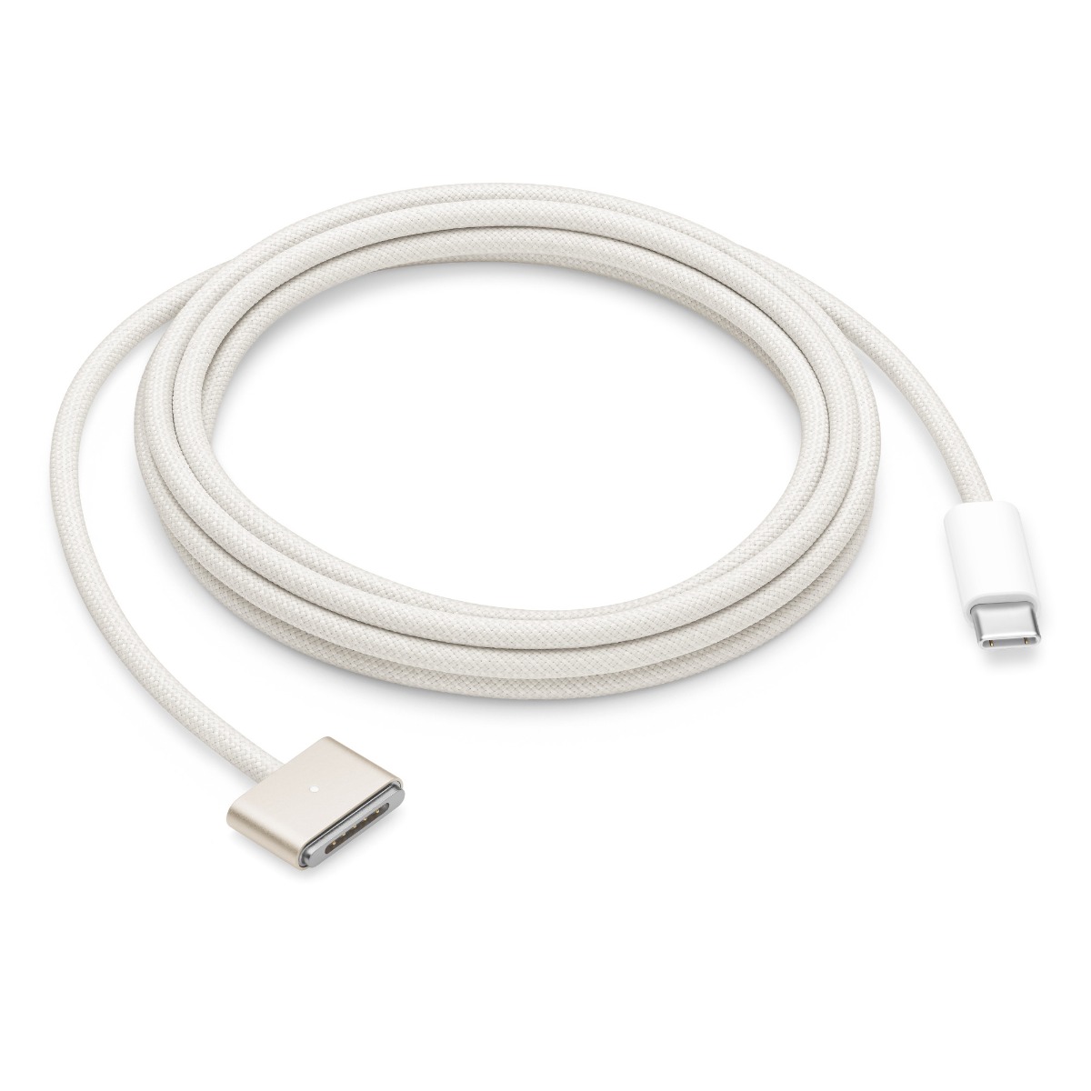 Apple origineel USB-C to MagSafe 3 cable 2m Starlight - MPL33ZM/A