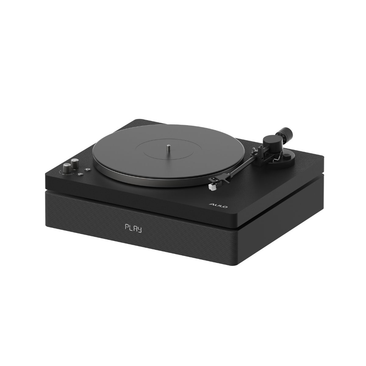 Aulo Bluetooth turntable with built-in speakers black - Mod.1-B