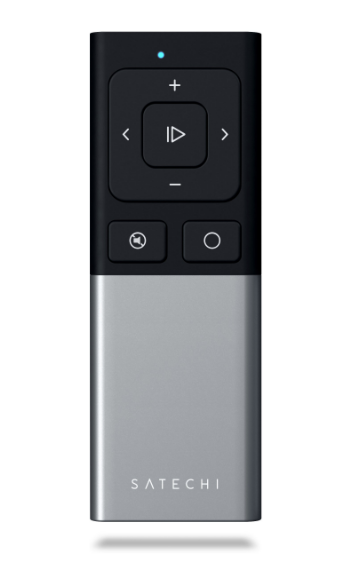 Satechi Aluminum Wireless Remote Control Matte Black satechi kopen in de aanbieding