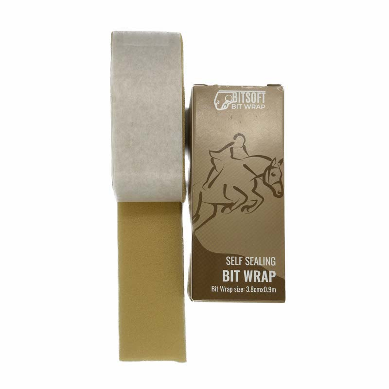 Bitsoft - Bit wrap - Zelf klevende Bit bandage voor paard - Sealtex latex bandage bit-tape - Soft Foam Latexbandage - 5 mm