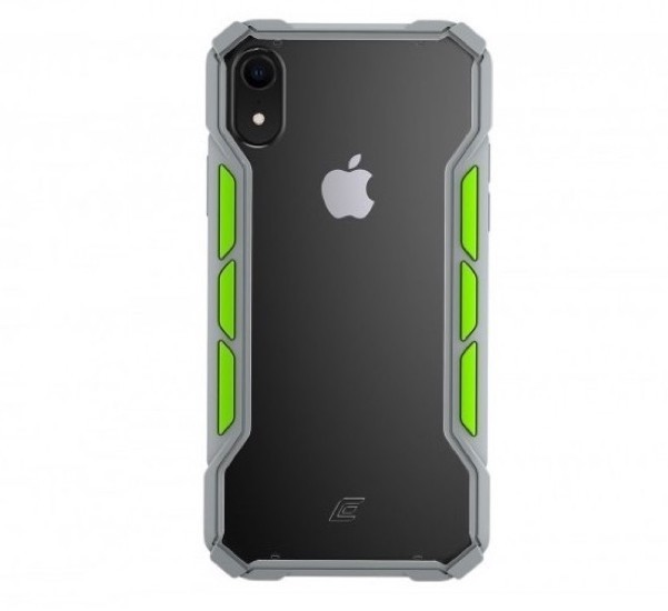 Element Case Rally Iphone X Xs Lichtgrijs Groen element case kopen in de aanbieding