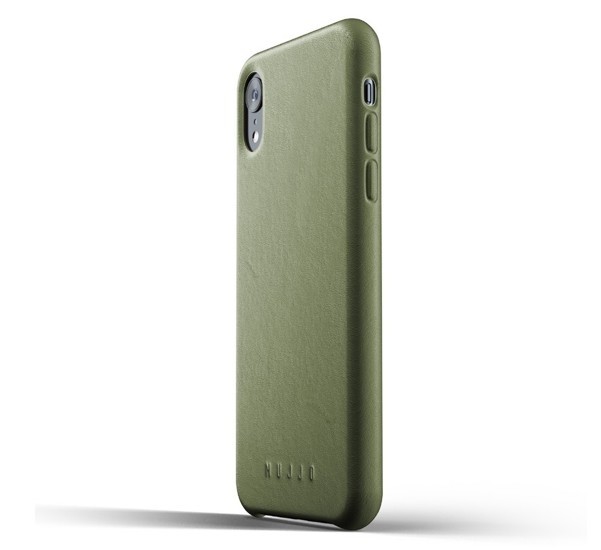 Mujjo Leather Case Iphone Xr Groen mujjo kopen in de aanbieding