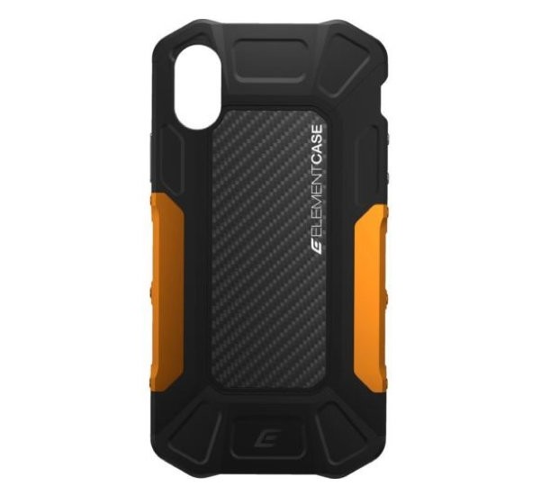 Element Case Formula Iphone X Xs Zwart Oranje element case kopen in de aanbieding