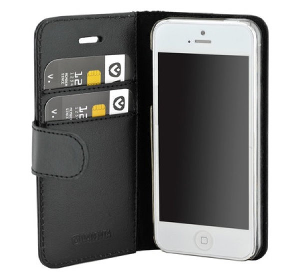 Valenta Booklet Classic Luxe Iphone 5 5S Se Black valenta kopen in de aanbieding