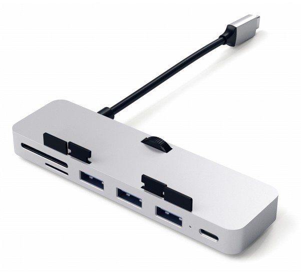 Satechi Adaptateur - Type USB-C - Hub Clamp Pro - Argent