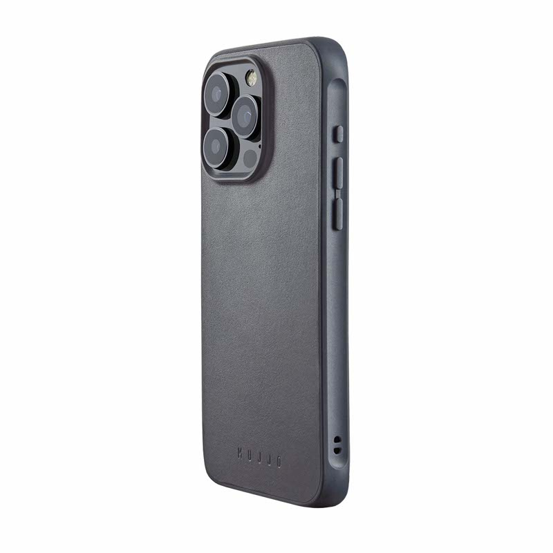 Mujjo - Impact Case iPhone 15 Pro Max - blauw