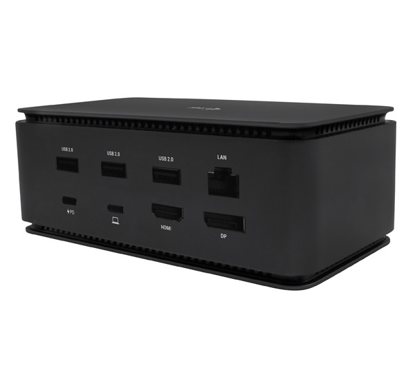 i-Tec USB-4 station d'accueil en métal Dual 4K HDMI DP + PD 80W