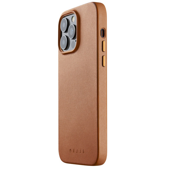 Mujjo - Full Leather Mag Case iPhone 14 Pro | Bruin