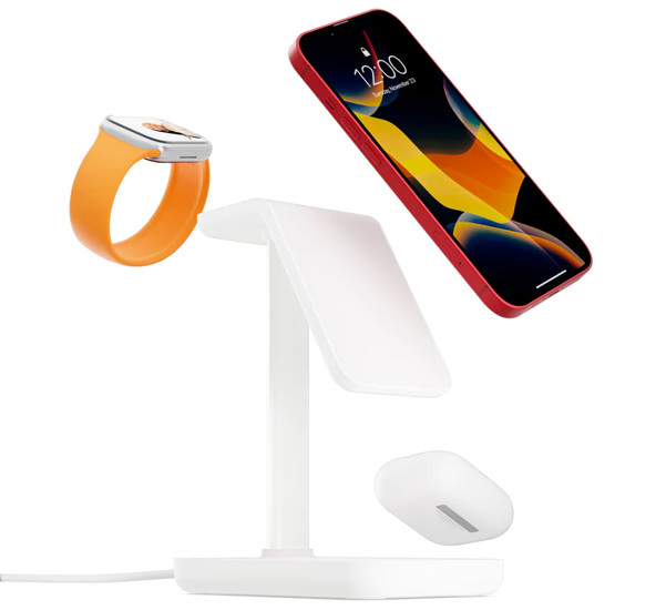 Twelve South HiRise 3 Wireless Charging Stand white