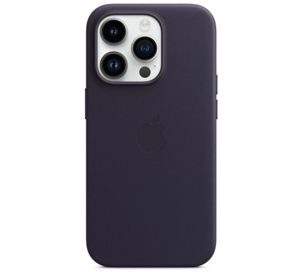 Apple Coque en Cuir MagSafe iPhone 14 Pro Max - Ink