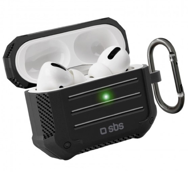 SBS Coque AirPods Pro Antichoc - Noir