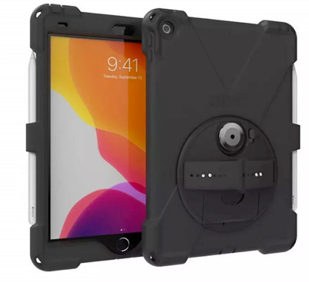 Joy Factory - Coque aXtion Bold iPad 10,2 pouces (2019/2020/2021) - Noire