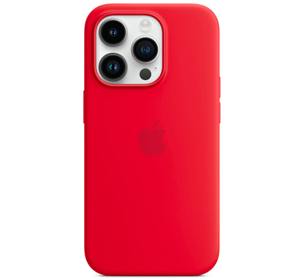 Apple Coque Silicone MagSafe iPhone 14 Pro - Rouge