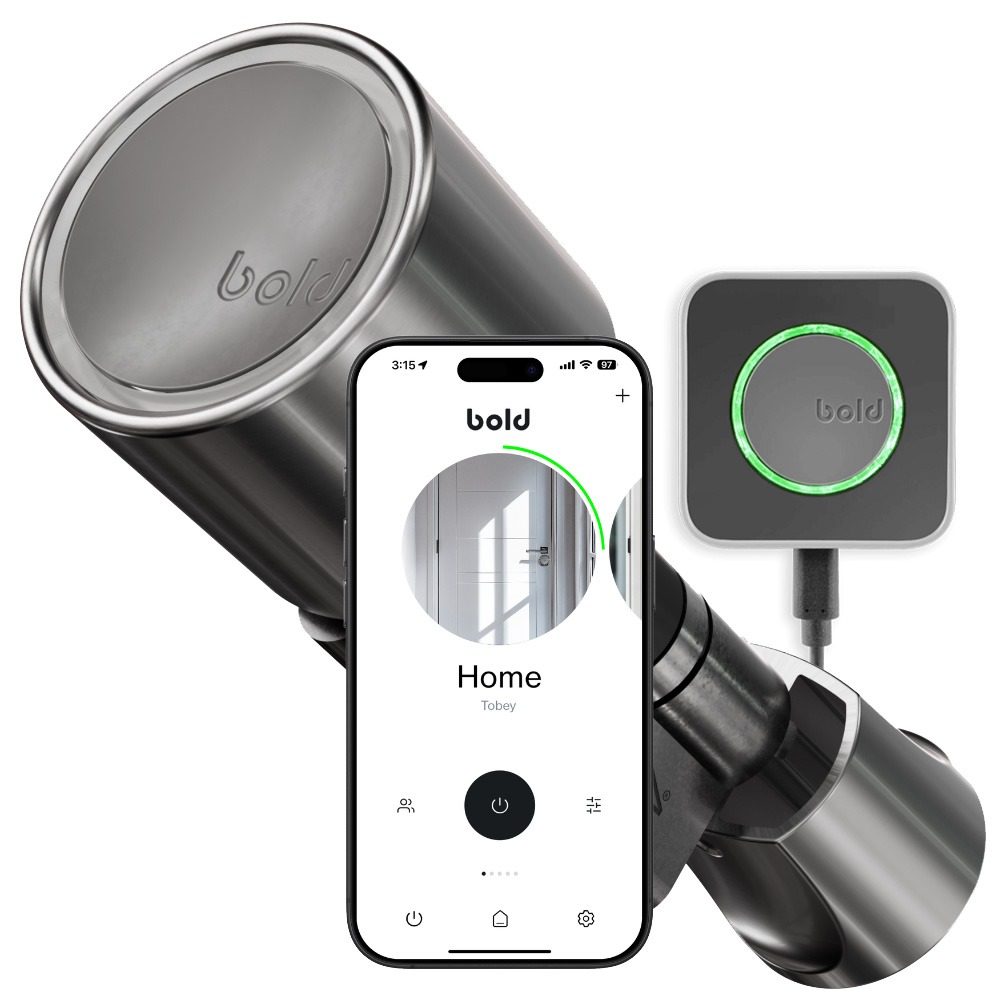 Bold Elite Smart Lock Cilinder SX33 Zilver + Bolt Connect - 100530