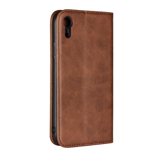 Casecentive Leren Wallet Case Iphone Xr Bruin casecentive kopen in de aanbieding