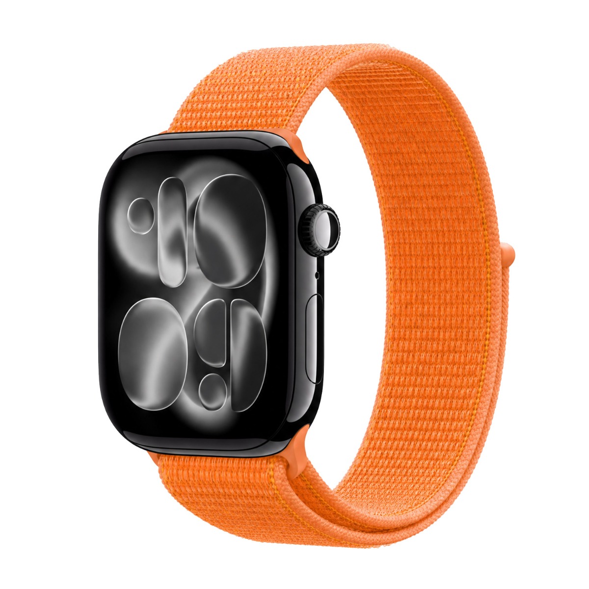 Casecentive Nylon Loop Apple Watch 44mm / 45mm / 46mm / 49mm Oranje - 8720153797160