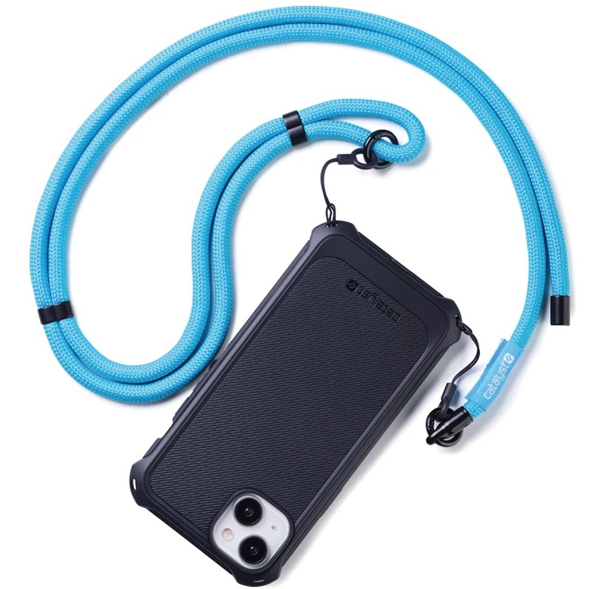 Catalyst Crossbody Shoulder Strap Neon Blue - CATNECKLANBLU