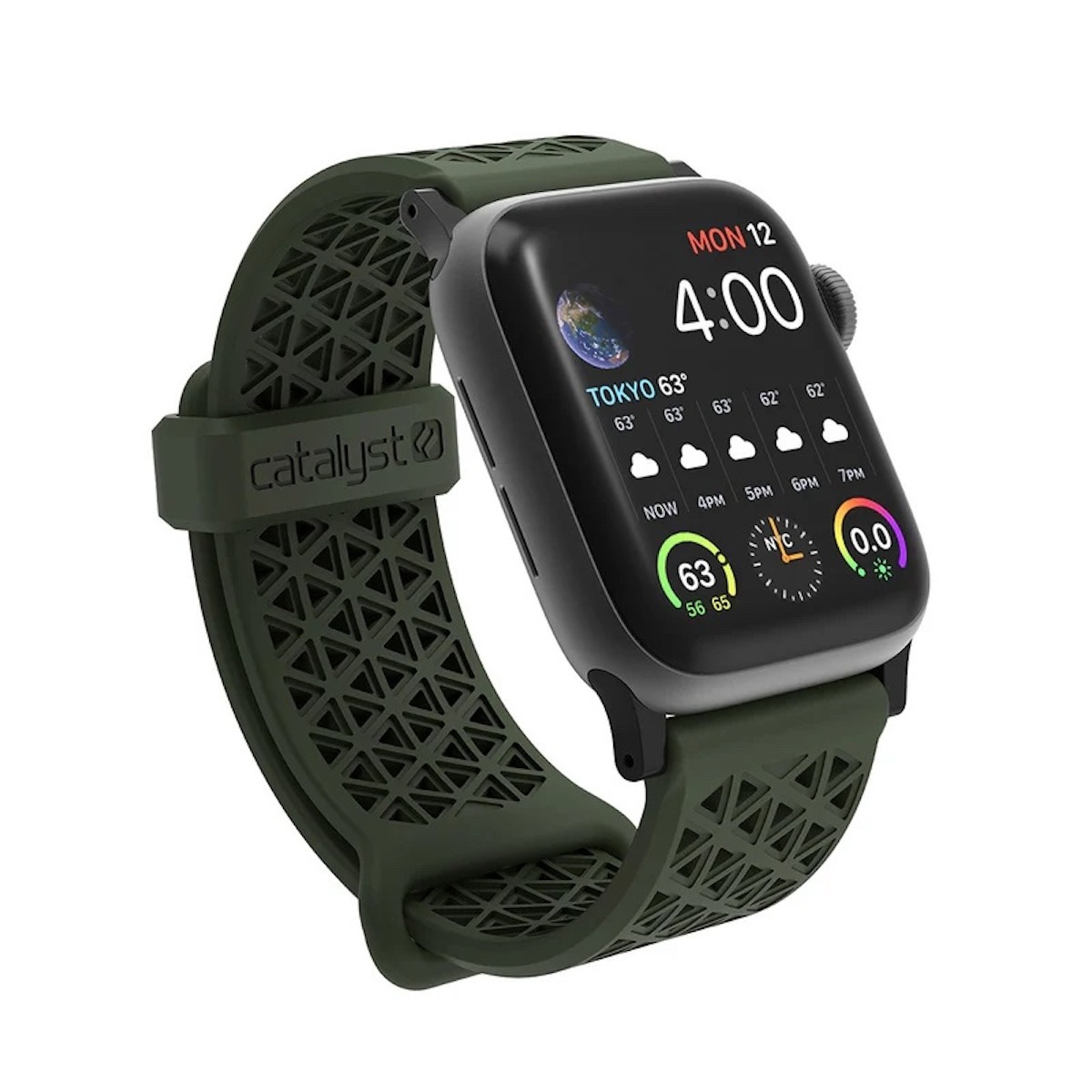 Catalyst Sport Band Apple Watch 38/40/41mm Army Green - CAT38SBGRN
