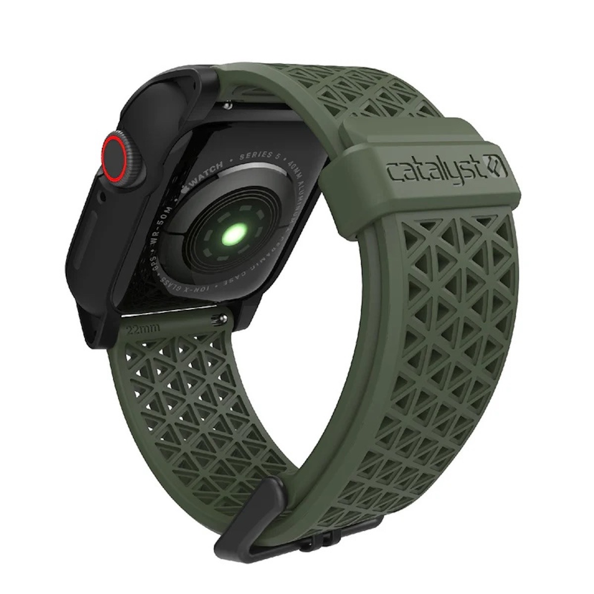 Catalyst Sport Band Buckle Edition Apple Watch 38/40/41mm Army Green - CAT22SBGRN2