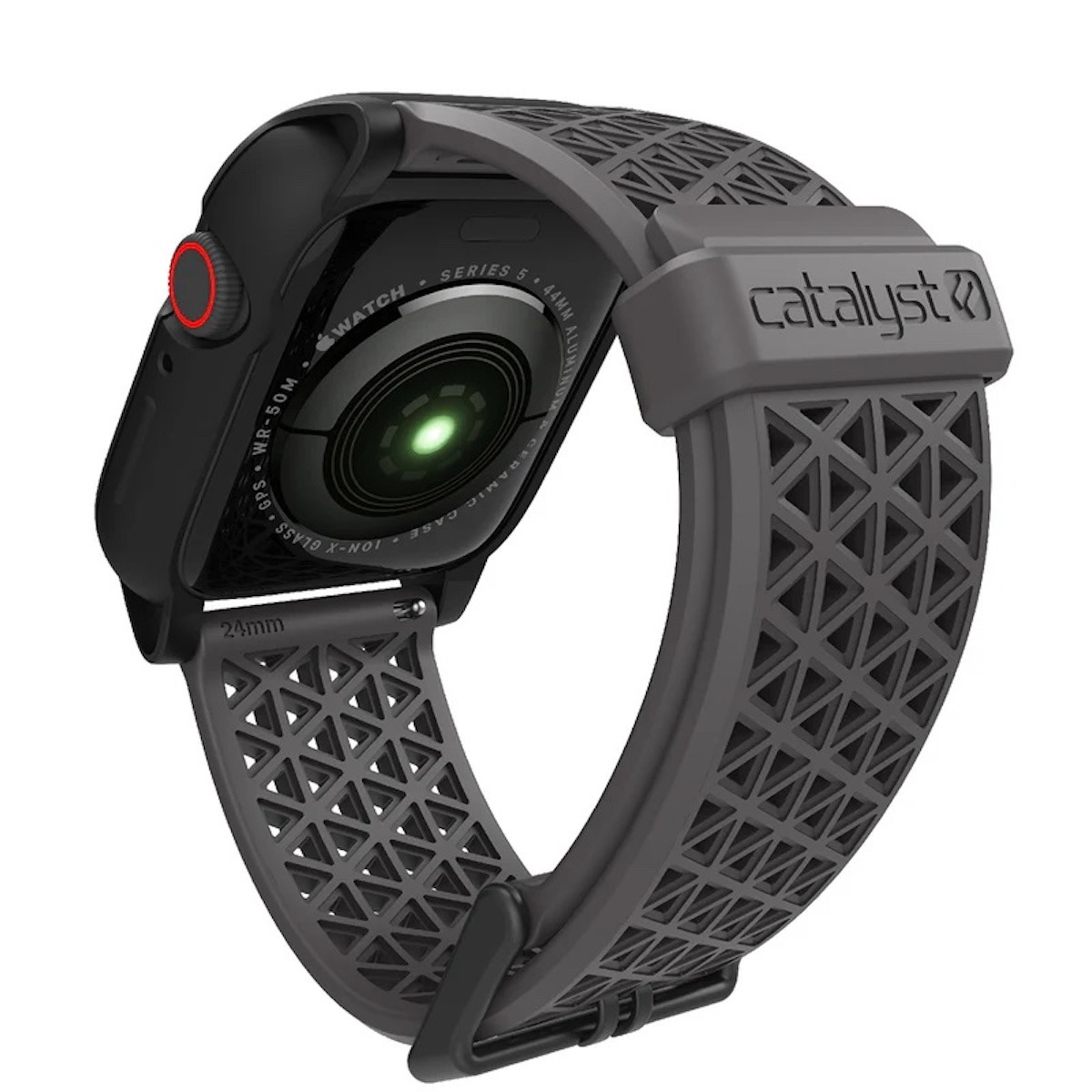Catalyst Sport Band Buckle Edition Apple Watch 42/44/45mm Space Gray - CAT24SBGRY2