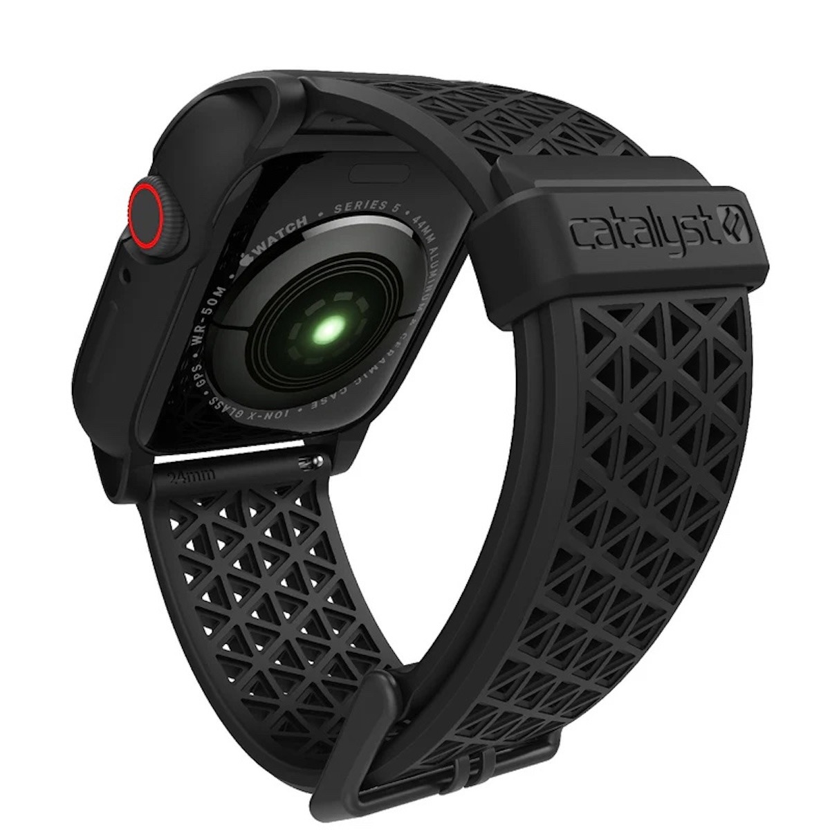 Catalyst Sport Band Buckle Edition Apple Watch 42mm/44mm Stealth Black - CAT24SBBLK2