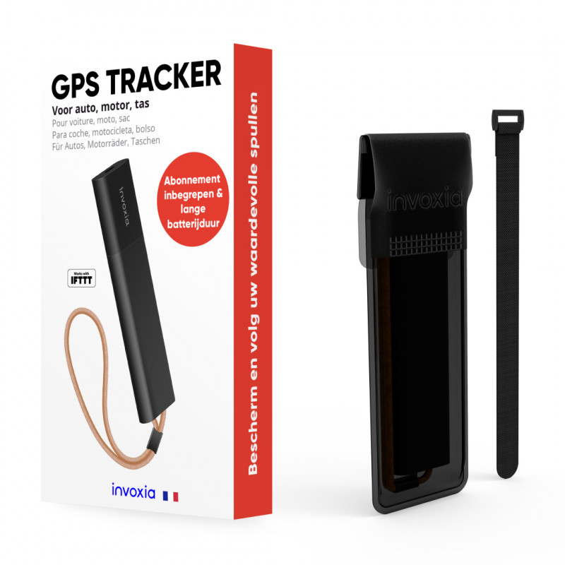 Invoxia Cellular GPS-Tracker - für alle Autos, Motorräder & GPS