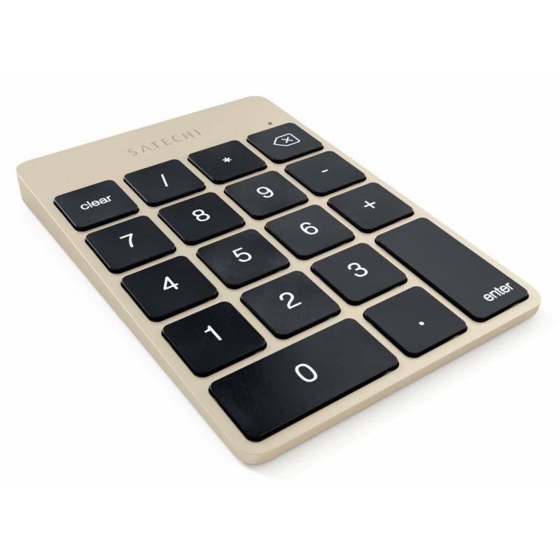 Satechi Slim Wireless Keypad goud 