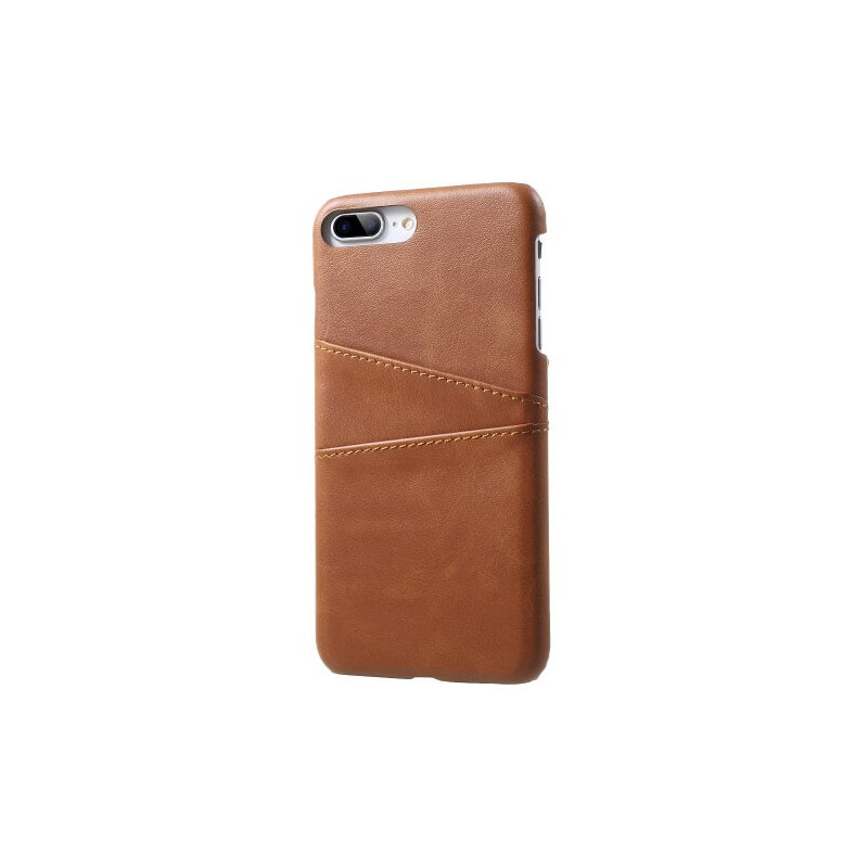 cultuur Isoleren Aan boord Casecentive Leren Wallet back case iPhone 7 / 8 plus bruin