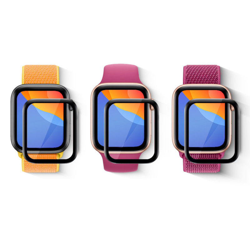 Casecentive 3D full cover flexible glass Apple Watch 44mm