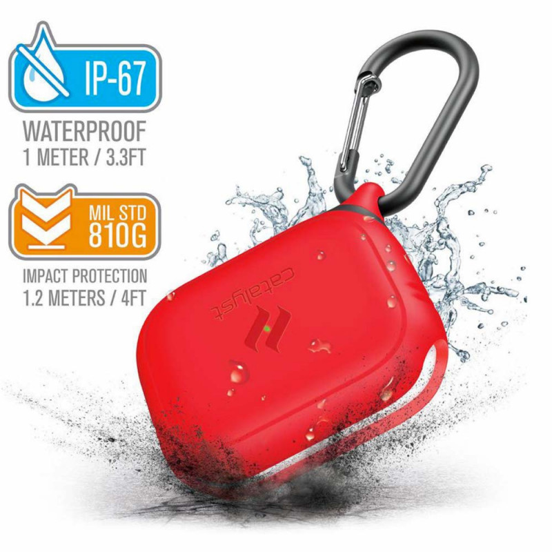 Catalyst Waterproof Case Apple Airpods Pro rood