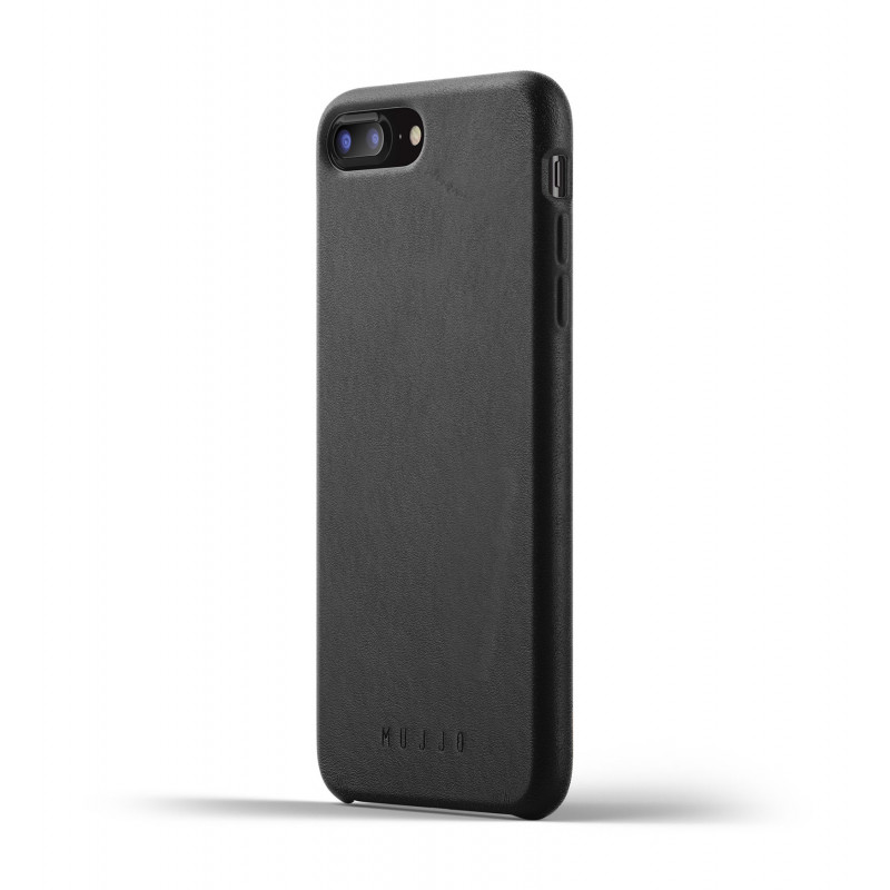 Mujjo Leather Case iPhone 7 / 8 Plus zwart