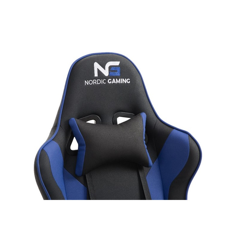 Nordic Gaming Racer gaming chair blauw / zwart