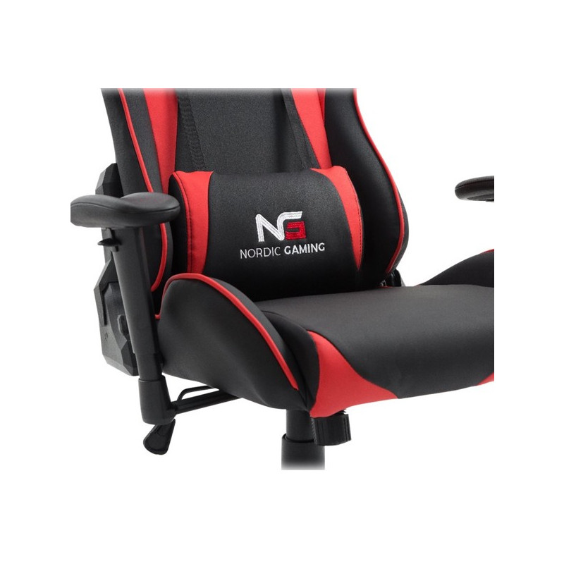 Nordic Gaming Racer gaming (gamestoel) rood / zwart