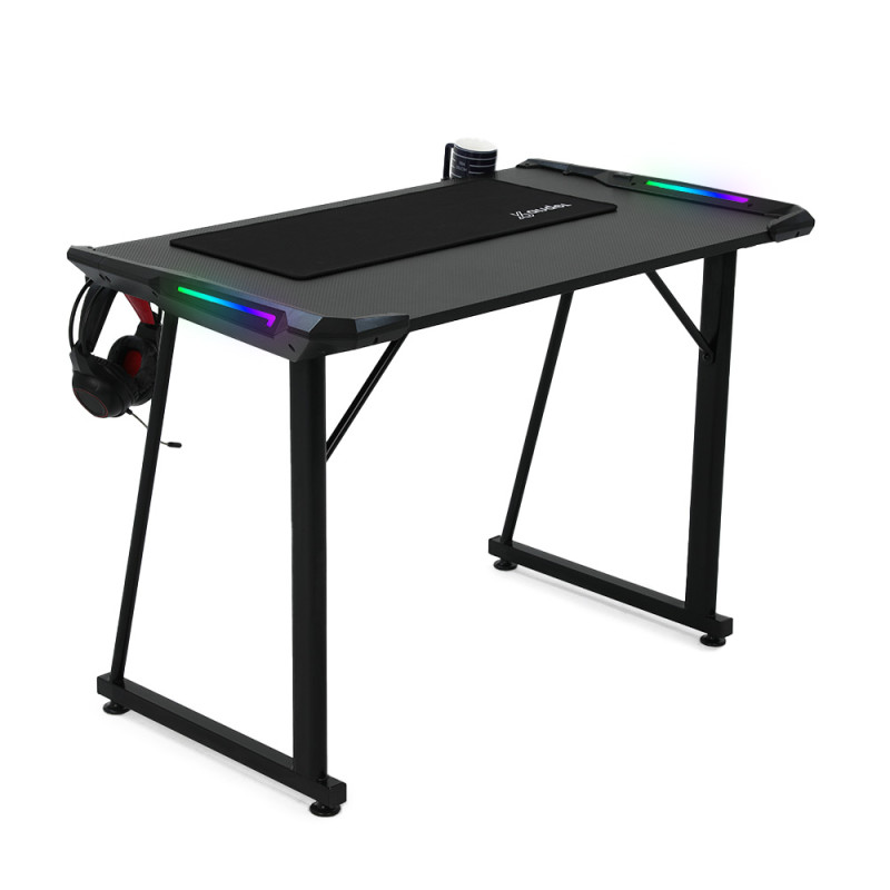 Ranqer Nimbus RGB gamebureau / gaming desk met LED