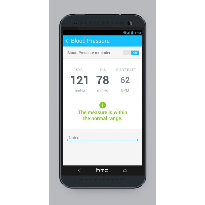 Nokia (withings) draadloze bloeddrukmeter (wireless Blood Pressure Monitor) BP-801