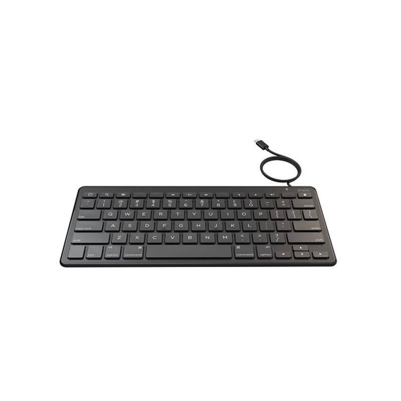 ZAGG Lightning Keyboard Wired UK zwart