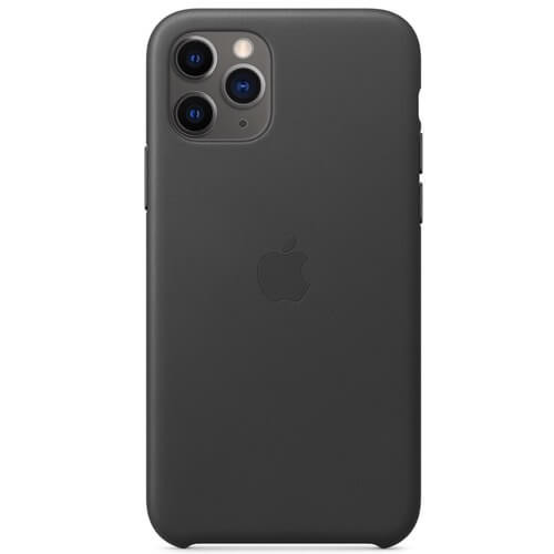 Apple leather case iPhone 11 Pro Black