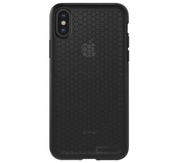 Nomad Hexagon Case iPhone X / XS zwart