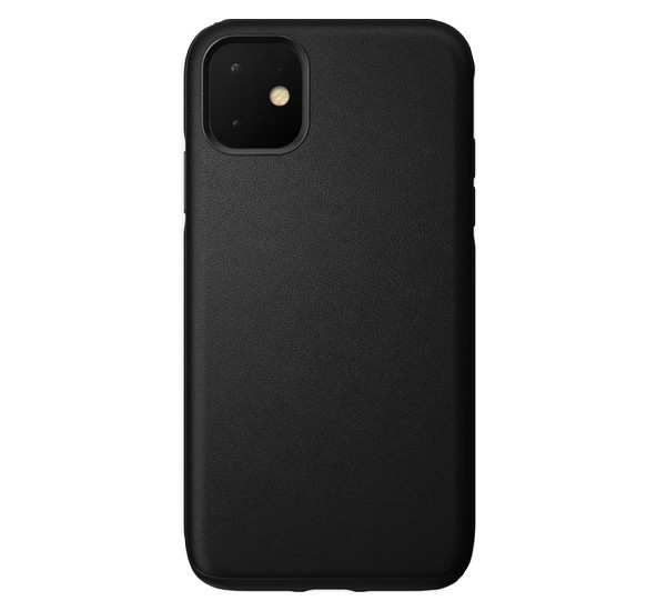 Nomad Active Rugged Leather Case iPhone 11 zwart 