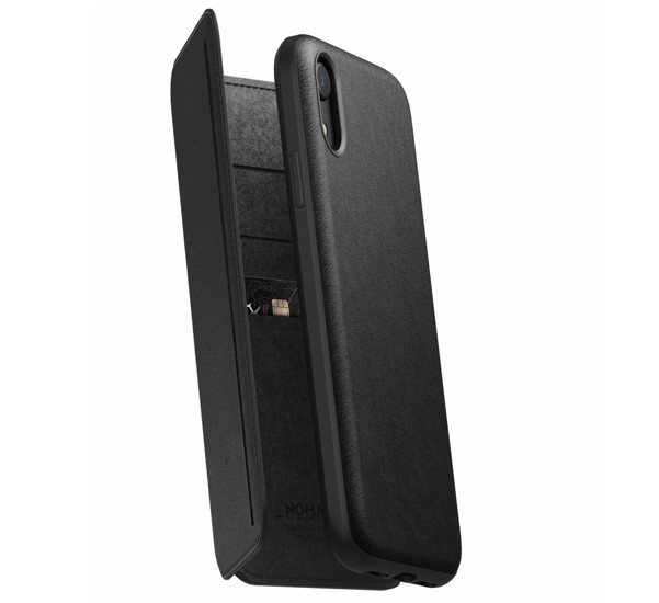 Nomad Rugged Case Tri-Folio iPhone XR zwart