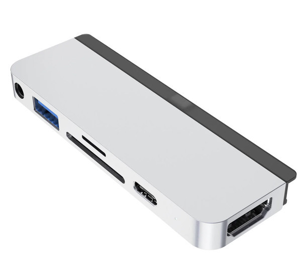 Hyper 6-in-1 iPad Pro USB-C Hub silver