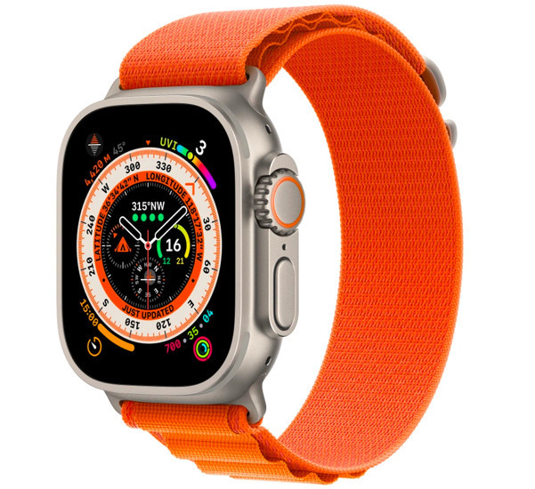 Apple Alpine Loop Apple Watch large 44mm / 45mm / 49mm Orange 