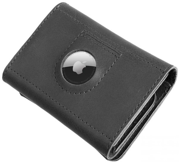 FIXED Tripple AirTag Wallet black 