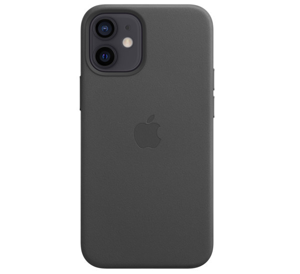 Apple leather case iPhone 12 Mini Black