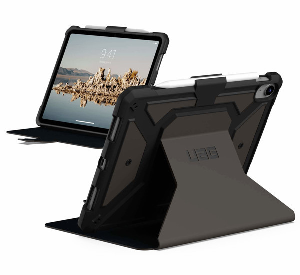 Urban Armor Gear Metropolis SE Rugged Folio Case iPad 10.9" (2022) zwart