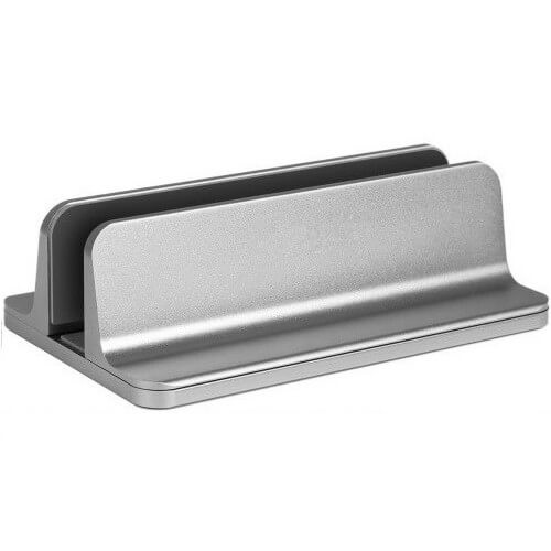 Casecentive Aluminum Universal Laptop Stand Silver